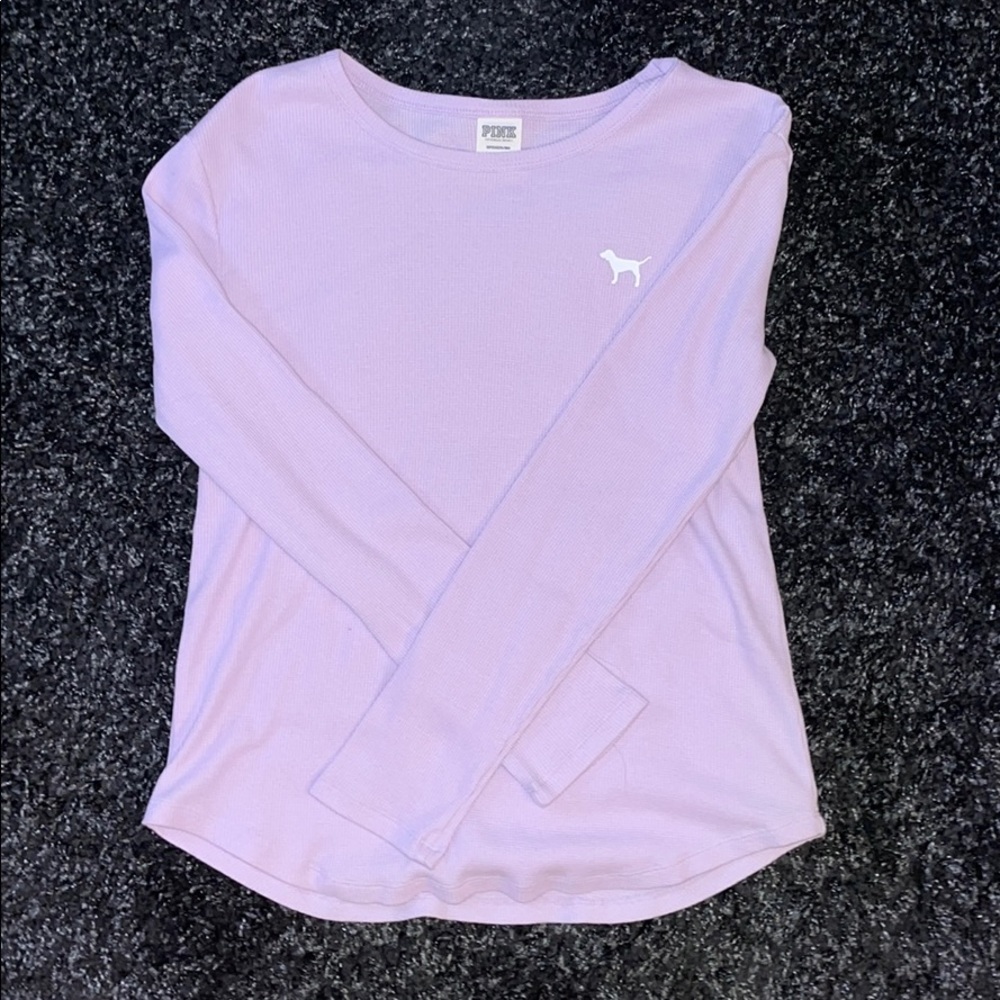 Pink Victoria Secret Thermal T-Shirt